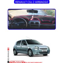 Renault Clio 2 Aırbagsıztorpido Koruma Halısı Mavi Kenar