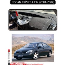 Nissan Primera P12 2001-2004TORPİDO Koruma Halısı Siyah Kenar