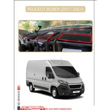 Peugeot Boxer 2017 - 2021TORPİDO Koruma Halısı Bej Kenar