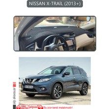 Nissan X-Trail 2013+TORPİDO Koruma Halısı Gri Kenar