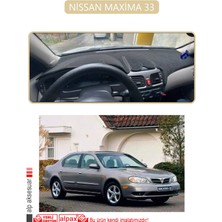 Nissan Maxima 33TORPİDO Koruma Halısı Bej Kenar