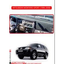 Mıtsubıshı Montero Sport 1996-2009TORPİDO Koruma Halısı Kırmızı Kenar