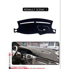 Renault Scenıc 1torpido Koruma Halısı Siyah Kenar