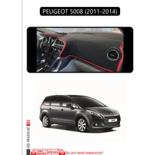 Peugeot 5008 (2011-2014)TORPİDO Koruma Halısı Siyah Kenar