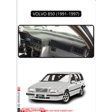 Volvo 850 (1991-1997)TORPİDO Koruma Halısı Siyah Kenar