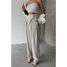 Ayena Moda Tasarım Pantolon - Bej