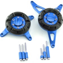 Honda CB650F Uyumlu Motor Blok Koruması Set Mavi