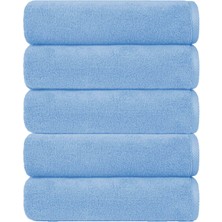 5 Li Otel Banyo Havlusu Pamuklu 70X145 cm Renkli 16/1 Avs 440 gr