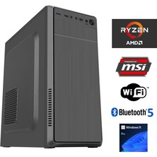 Go Gamer GA622D Amd Ryzen 7 5700G / 32GB 3200MHZ / 1tb Nvme SSD 5000-3600MB-SN Gen4 / Msı 24" 100Hz. / Windows 11 Pro Masaüstü Bilgisayar