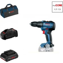 Bosch Gsr 18V-50 1x4 Ah. Procore Akülü Vidalama Bez Çantalı