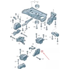 Jetta Leon Toledo Altea Şanzuman Kulağı Braketi 2004-2025 1K0199111E
