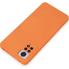Bigboycl Xiaomi Redmi Note 12 Pro 4g Kılıf Nano Içi Kadife Silikon - Turuncu – Darbe Koruma