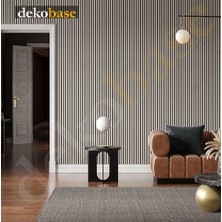 Dekobase Beyaz (2 Adet) 40X240CM Yeni Nesil Akustik Ahşap Duvar Paneli