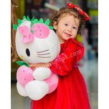 Polly Toys Hello Kitty Pamuk Kumaşa Yumuşak Dokuya Sahiptir 45 cm Dir