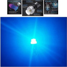 1 Takım 12V Specıal Serıes T10 Ice Blue (Özel Seri Dipsiz Ampul Buz Mavi)