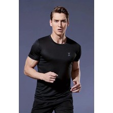 Xylon Mikro Polyester Nefes Alabilen Hafif Perform Antrenman Sporcu Erkek Tshirt