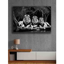 Modern Dekorasyon Kanvas Tablo %100 Pamuklu Kumaş