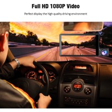1296P Full Hd 3 Kameralı Hafıza Kartına Kayıtlı Hareket Algılamalı Araç Kamerası.
