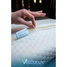 Xl Mega Boy Ortopedik Yastık - Boyun Destekli Visco Yastık 60X40X11/8 Yeşil