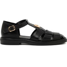 Kadın Sandalet RC-25Y-001-R40208 John May Siyah 26