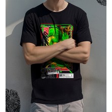 Butişört 'dragon Ball - x - Green'  Baskılı 'regular-Fit' Unisex Tişört
