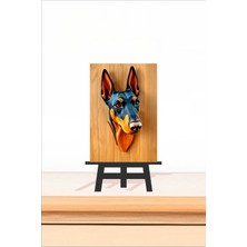 2 Adet Köpek v4 Magnet Mini Tablo