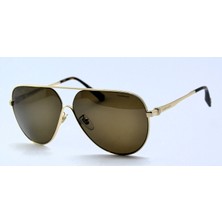 Chopard SCHC30 300Z  Parlak Altın Kahverengi Lens Polarize Güneş Gözlüğü