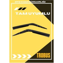 Volkswagen Volt Fitil Üstü 1998-2007 Tüm Kasalar Tam Uyumlu Mügen Cam Rüzgarlığı 2li