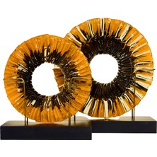 Cam Füzyon Disk Seti Turuncu Siyah