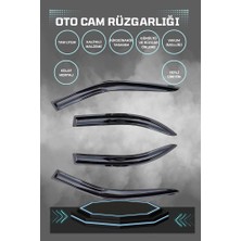 Volkswagen Polo 2017 Sonrası Cam Rüzgarlığı 4lü Takım