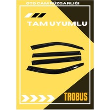 Toyota Yaris 2012-2019 Hb Tam Uyumlu Mügen Cam Rüzgarlığı 4lü