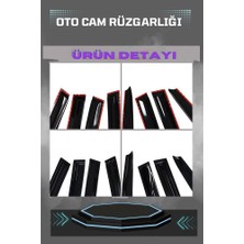 Ford Kuga 2015 Cam Rüzgarlığı 4lü Takım