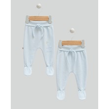 Bebenova Flaying Cars %100 Pamuk 2li Tek Alt Pantolon