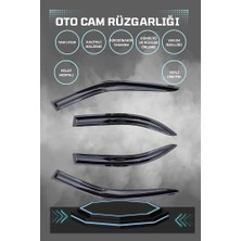 Toyota Hilux 2016 Sonrası Cam Rüzgarlığı 4lü Takım