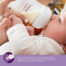 Nessi World    Avent Doğal Tepkili Natural Response 2'li Biberon Emziği No:5 6+ Ay