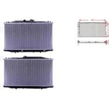 Su Radyatörü brazıng mt 398X719X26 mm – 19010-RBD-E01 Wısco – Honda Accord 05 ve Sonrası Uyumlu