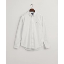 Gant Slim Fit Keten Gömlek