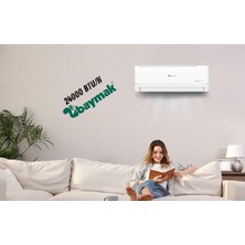 Baymak 24000 Btu/h Elegant Plus A++ R32 Gaz Inverter Duvar Tipi Klima