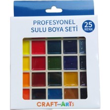 Craft And Arts Profesyonel Sulu Boya Seti 25 Renk