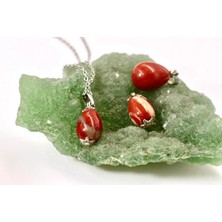 Kırmızı Jasper Kolye