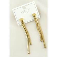 Xuping Zincirli Lüks Çelik Küpe