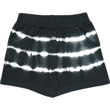 Lovetti Antrasit Renkli Kız Çocuk İki İplik Şort Lastikli Tasarım ve Rahat Kesim Özelliği