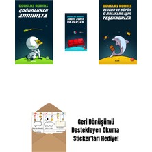 Douglas Adams 3 Kitap Set + Okuma Sticker'ları