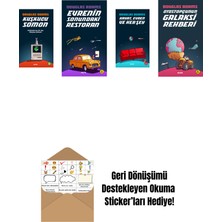Douglas Adams 4 Kitap Set + Okuma Sticker'ları