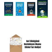 Douglas Adams 4 Kitap Set + Okuma Sticker'ları