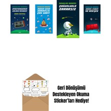 Douglas Adams 4 Kitap Set + Okuma Sticker'ları