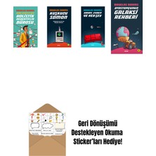 Douglas Adams 4 Kitap Set + Okuma Sticker'ları