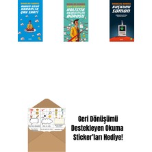 Douglas Adams 3 Kitap Set + Okuma Sticker'ları