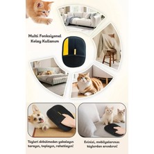 Kedi Köpek Tüy Toplayıcı Yıkanabilir Statik Eldiven Koltuk Halı Elbise Tüy Temizleme Aparatı 2'li