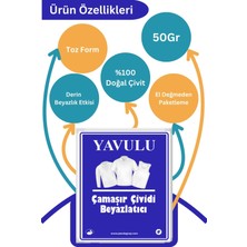 Çamaşır Çividi Mavi Toz Çivit Çamaşır Beyazlatıcı Çamaşır Çiviti 5 Paket 50GR
